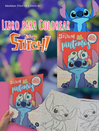 Libro Para Colorear Stitch PINTEMOS