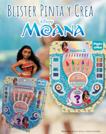 Blister Pinta y Crea Moana