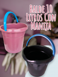 Balde 10 Litros Con Manija