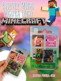 Blister Mini Figura Lego Minecraft 