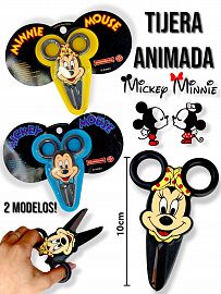 Tijera MiCKEY/MINNIE marca MUNDIAL Original
