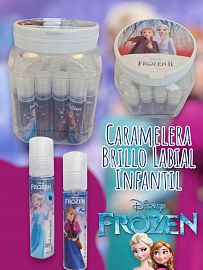 Brillo Labial Infantil Frozen en caramelera
