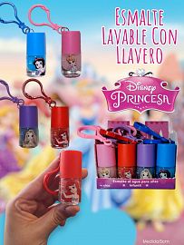 Esmalte Lavable Con mosqueton Disney Princesa Colgalo de la mochi !