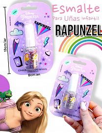 Esmalte infantil Princesas Rapunzel BLISTER