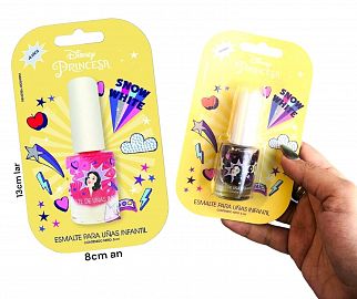 Esmalte infantil Princesas en BLISTER Blanca Nieves